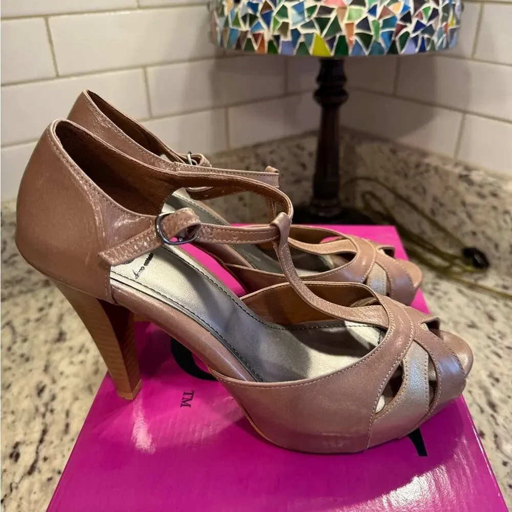 Italian Leather Diana Warner Heels